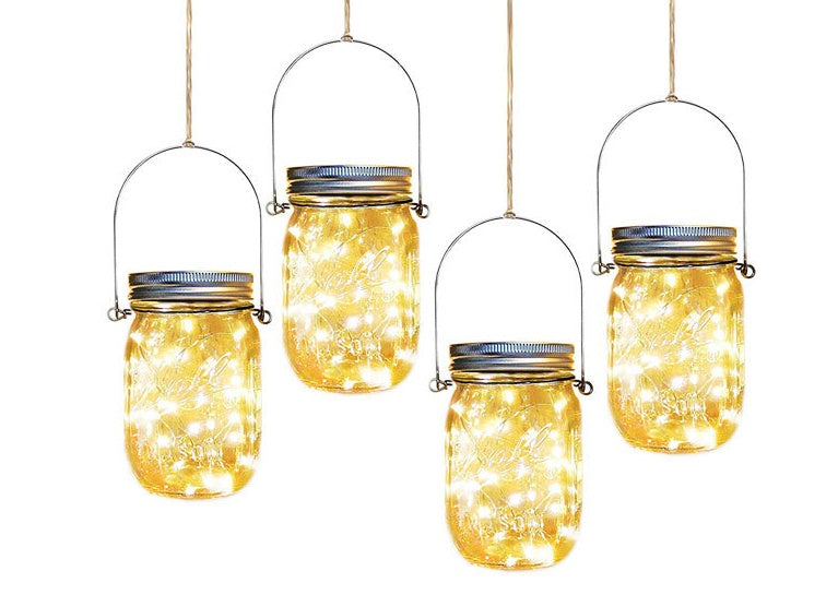 Solar Mason Jar - Light Decoration Mason Jar Light Outdoor Hanging Light Mason Jar Light String