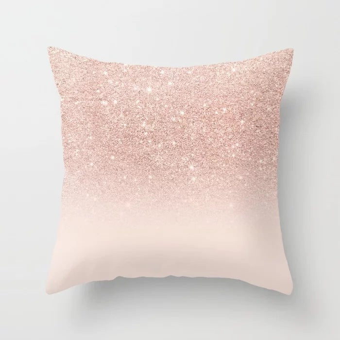 Pink Sofa Cover - Cushion Pillowcase