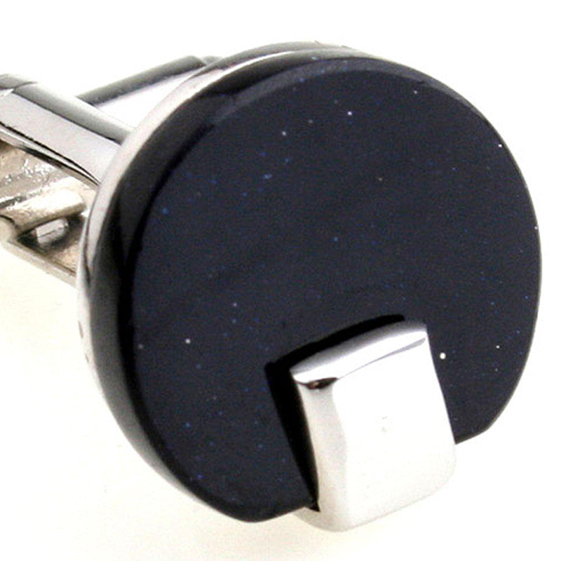 Men's Fashion Round Black Onyx Cufflinks – Sleek & Sophisticated Style! Men's Fashion Round Black Onyx Cufflinks Black Cufflinks Classic Cufflinks - JumoShop