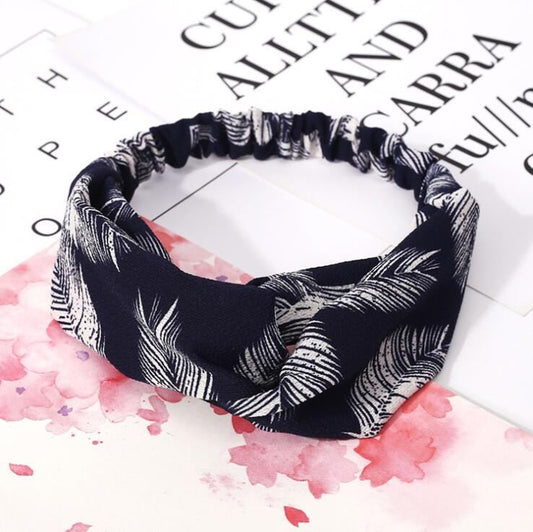 Women's Retro Style Printed Headband - JumoShop