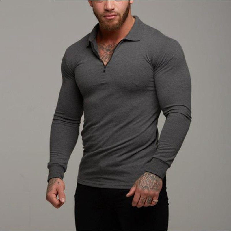 T-Shirt Men Polo Shirt - Men's Long sleeve Shirt