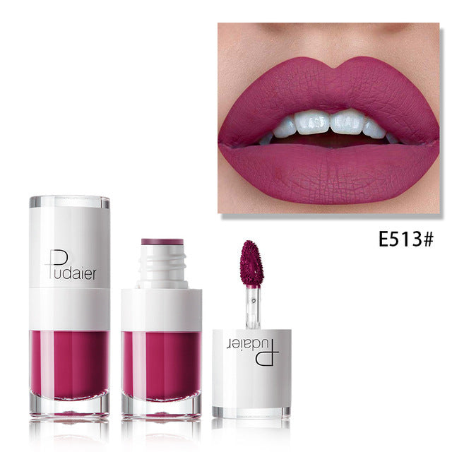 16 Color White Bottle Matte Lip Stick
