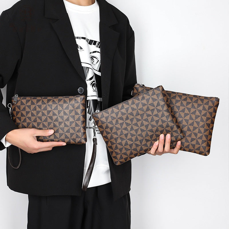 Men's Handbag - Wear-resistant Coating Long Wallet