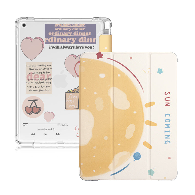 Silicone Covered Flat Shell Compatible with Apple