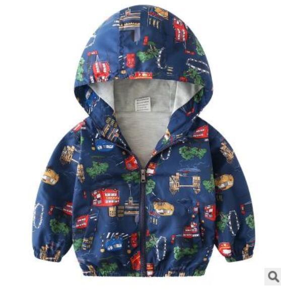 Boy Casual Hooded Jacket