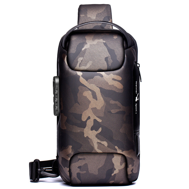 Men's Chest Bag - Messenger Bag, Anti-theft Shoulder Bags
