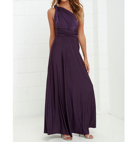 Sexy Long Party Dress - Summer Backless Bandage Maxi Dress Multiway Bridesmaids Boho Women Dress