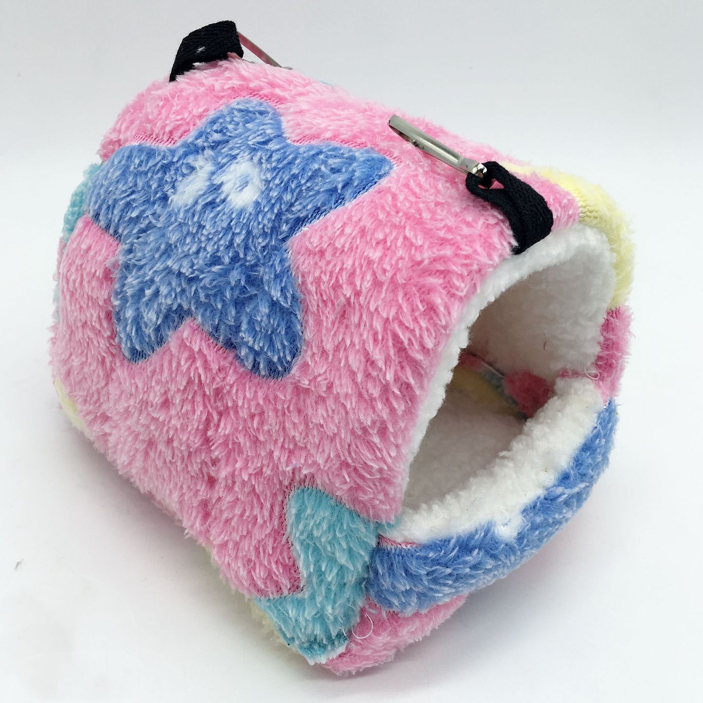 Warm Sleeping Bag Nest for Small Pets – Plush Coral Fleece Bed for Hamsters, Guinea Pigs, Rabbits & More!