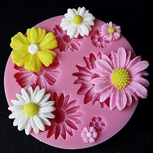 DIY 3D Flower Silicone Fondant Cake Mold – Food-Grade Baking Mold - JumoShop