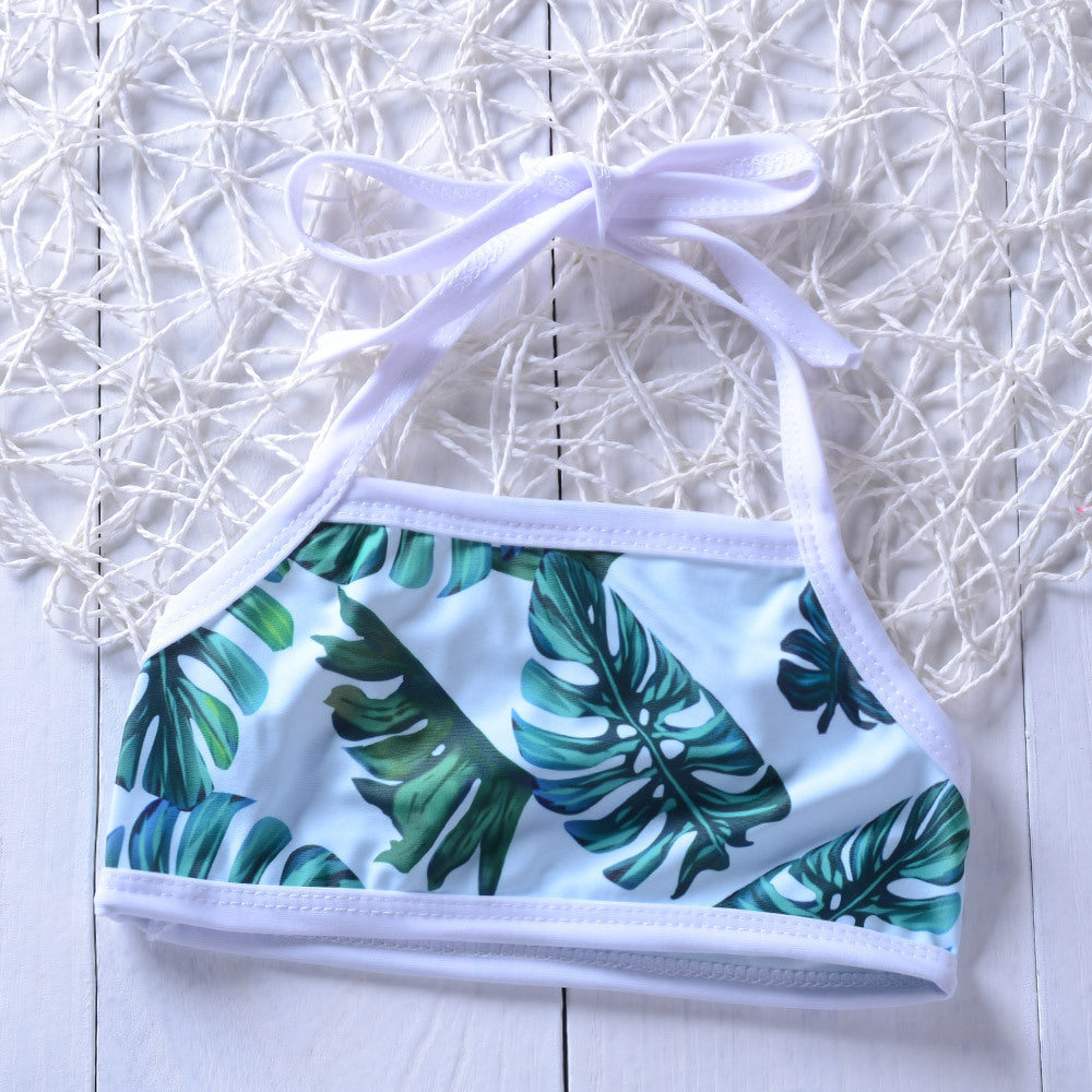 Baby Girls Swimsuit -- 2PCS Summer Kids Split Swimwear Girls