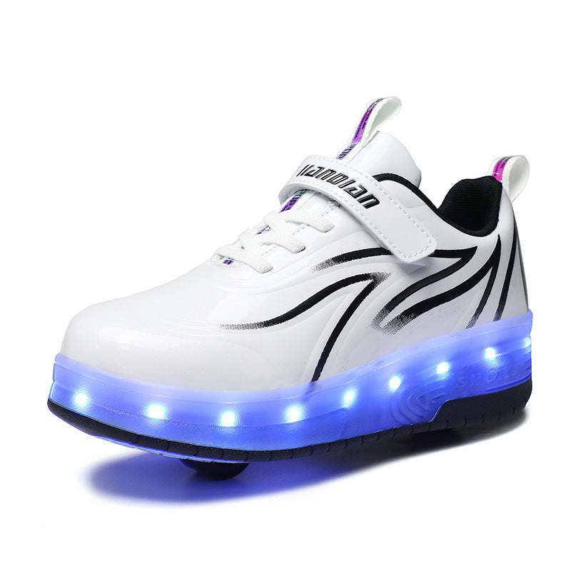 Light Charging Pulley Shoes - Single And Double Wheels