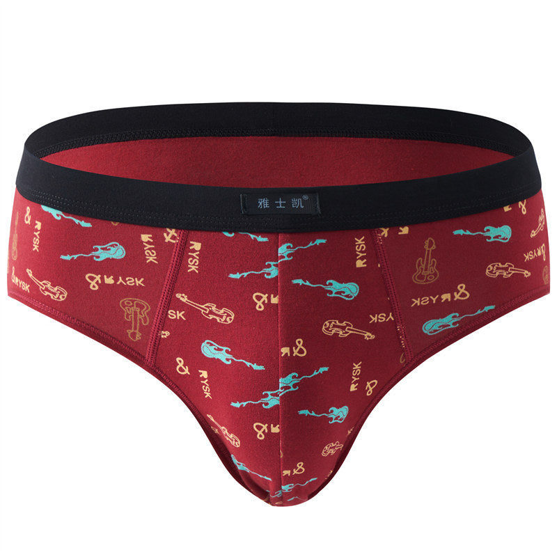 Men's Comfortable Soft Cotton Briefs Underwear