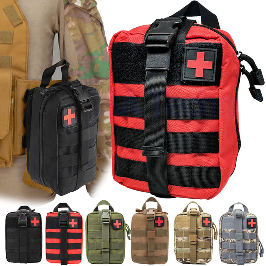 Tactical First Aid Kit  - Waist Bag Emergency Travel Survival Rescue Handbag