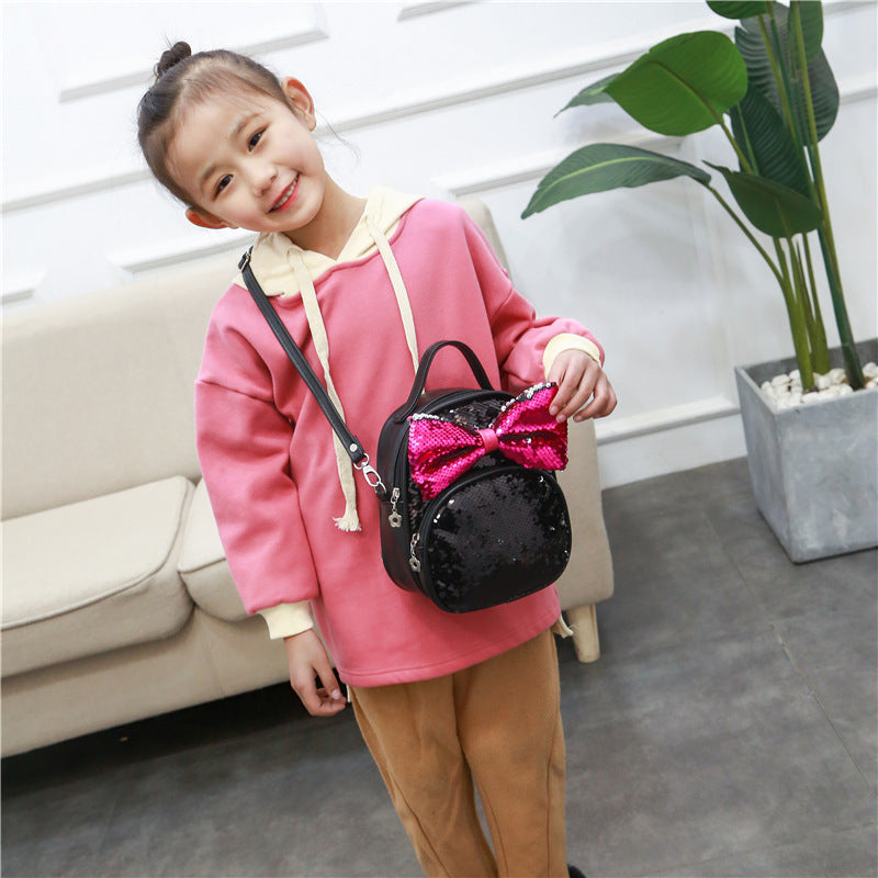 Cute Cartoon Sequined Children's Backpack