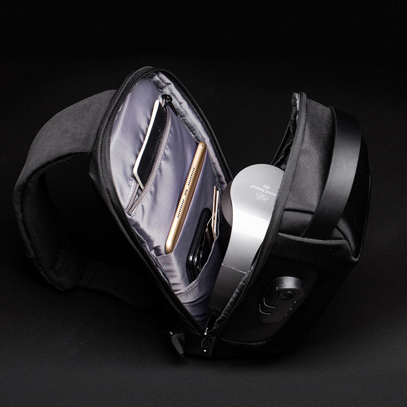 Men's Chest Bag - Messenger Bag, Anti-theft Shoulder Bags