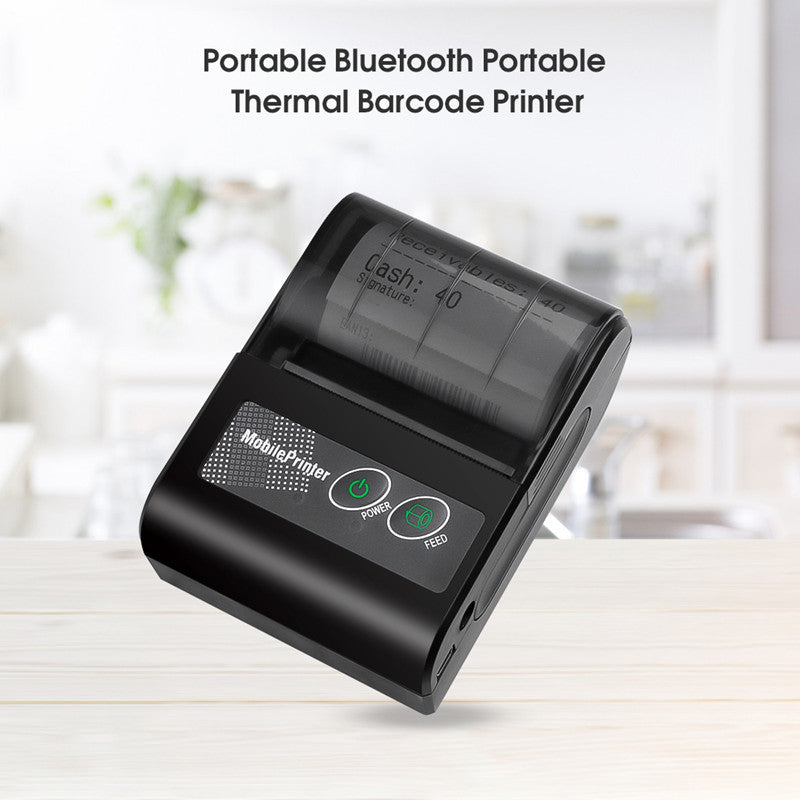 Convenience Store Portable Bluetooth Thermal Printer