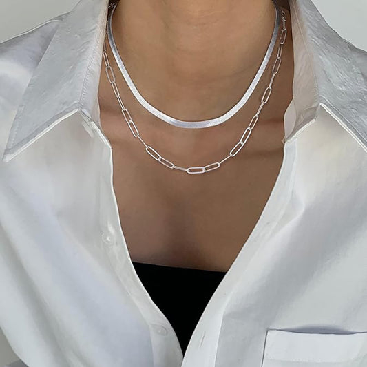 Simple Clip Chain Fashion Multi-layer