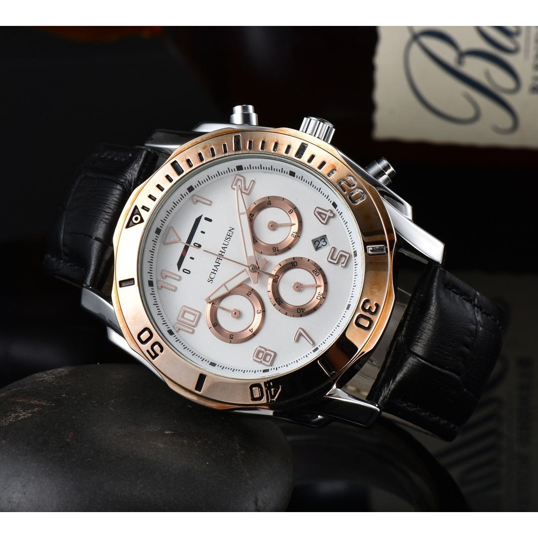 Six-pin Timing Full-function Quartz Men's Business