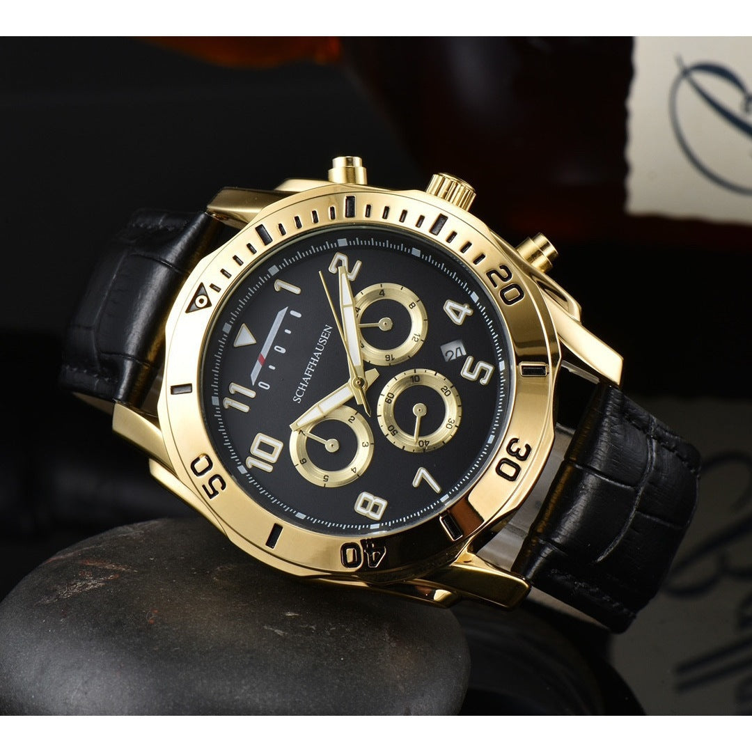 Six-pin Timing Full-function Quartz Men's Business