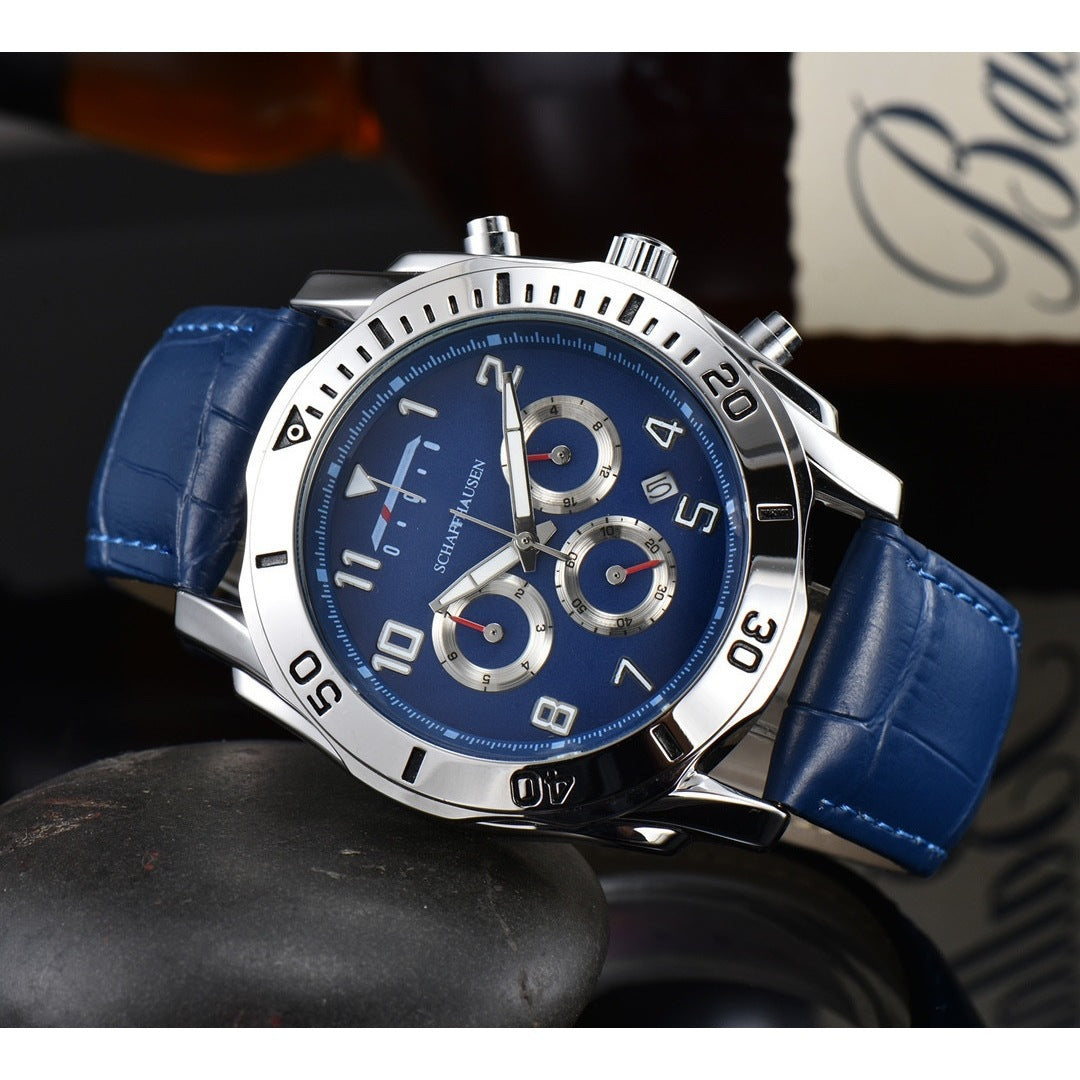 Six-pin Timing Full-function Quartz Men's Business