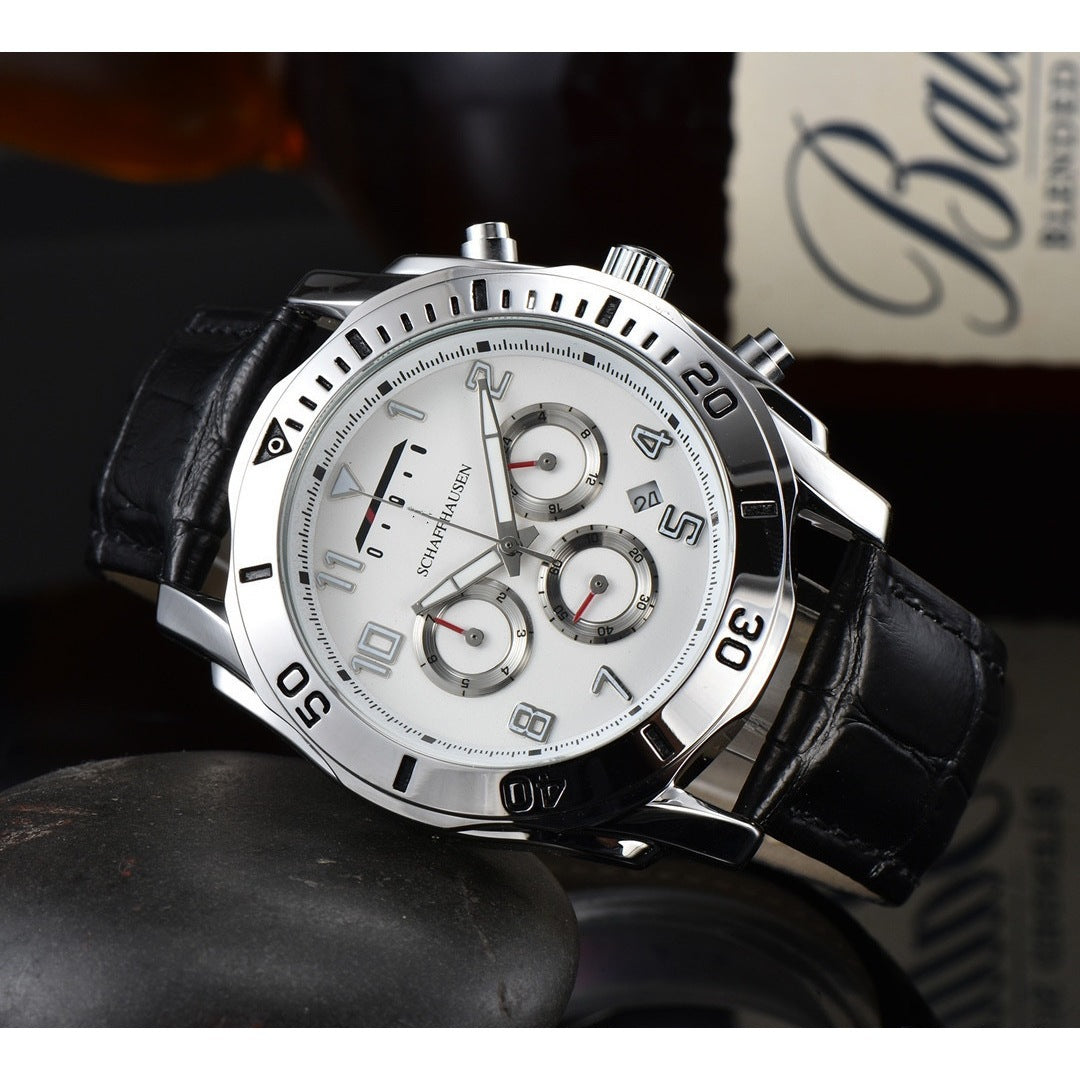 Six-pin Timing Full-function Quartz Men's Business