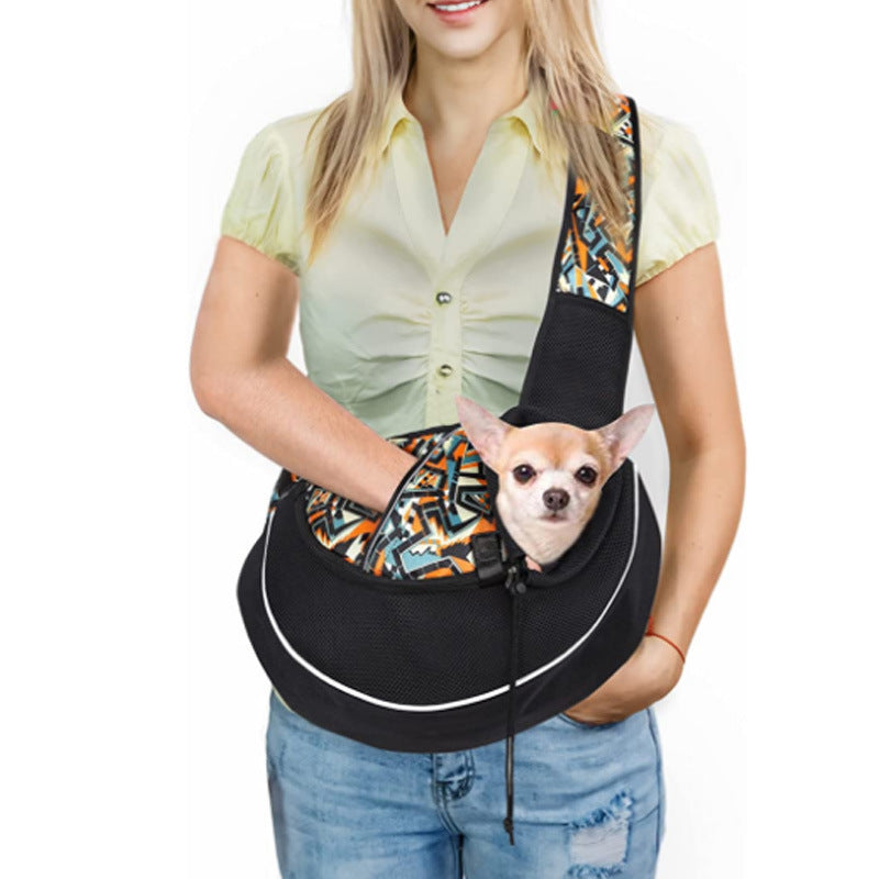 Pets Carrier Outdoor Bag - Portable Crossbody Bag For Dogs Cats Pet Products