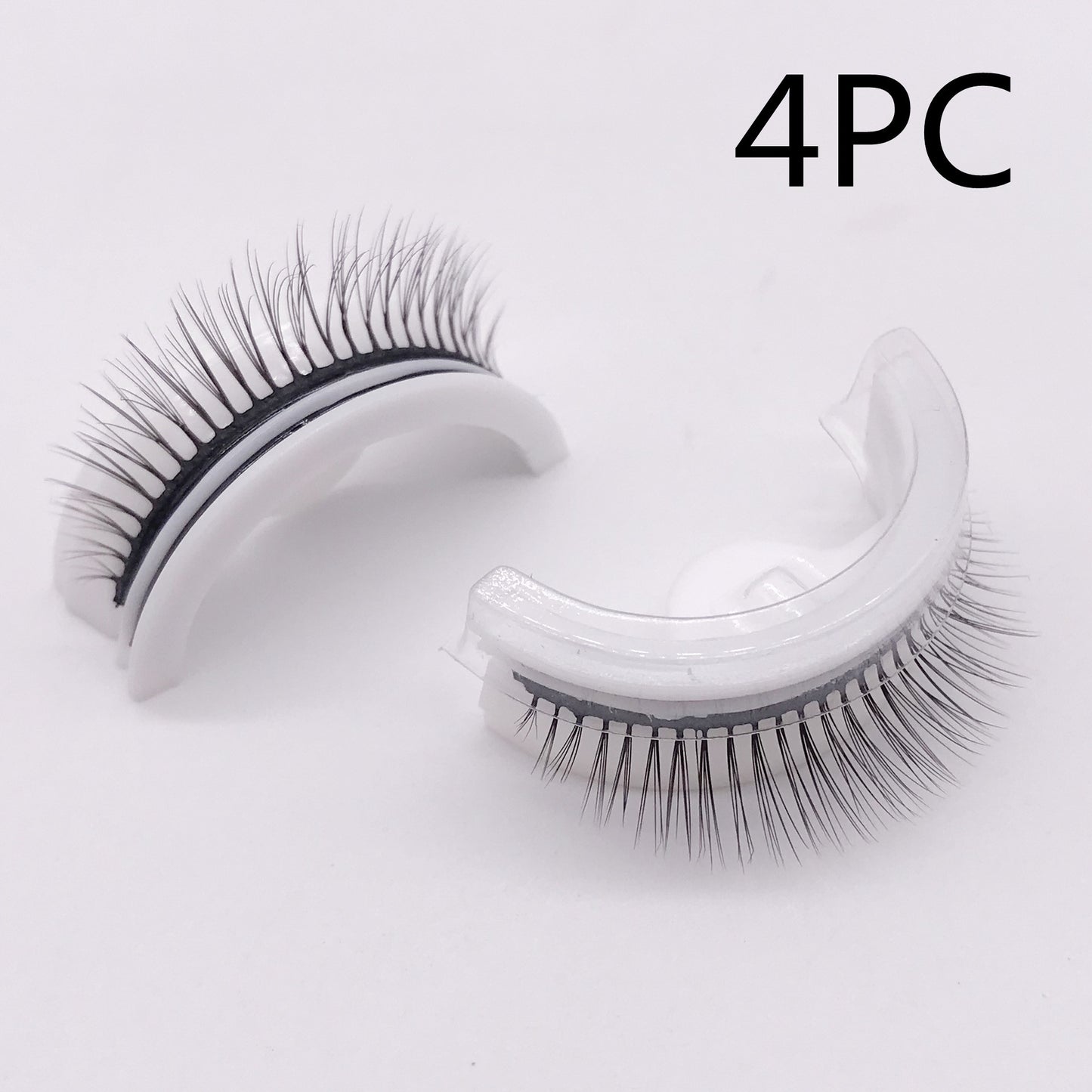 Reusable 3D Mink Lashes - Natural False Eyelashes Self Adhesive Glue Free Makeup Eyelash