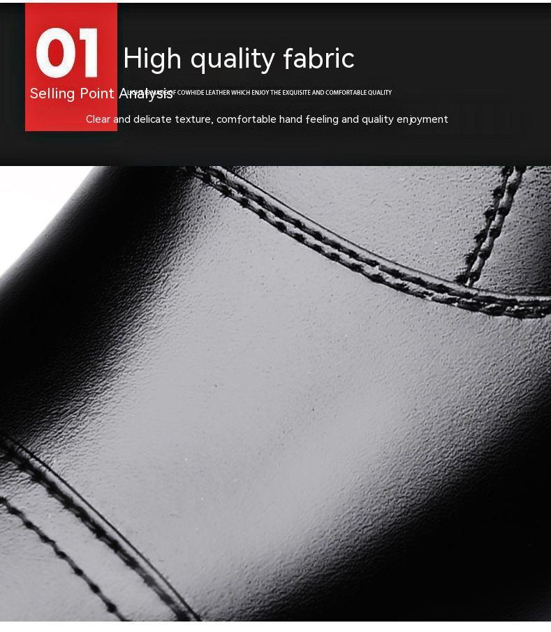 Winter Real Leather With Fleece Lining - Men's Cotton Shoes