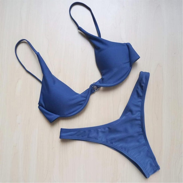 Sexy Women Bikini Beachwear - Push-up Swimwear