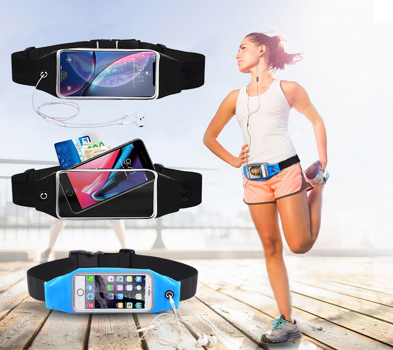 Touch Screen Clear Phone Waist Bag For Running Sports