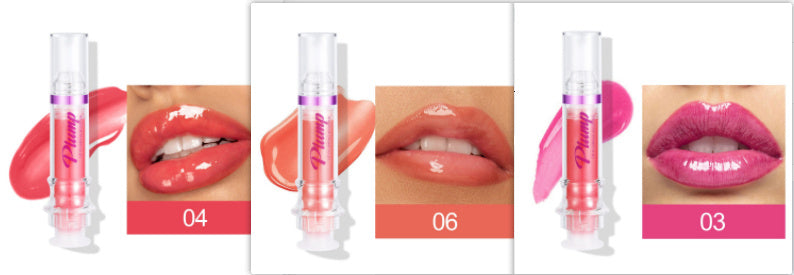 New Tube Rich Lip Color - Slightly Spicy Lip Honey Lip Glass Mirror Face Lip Mirror Liquid Lipstick