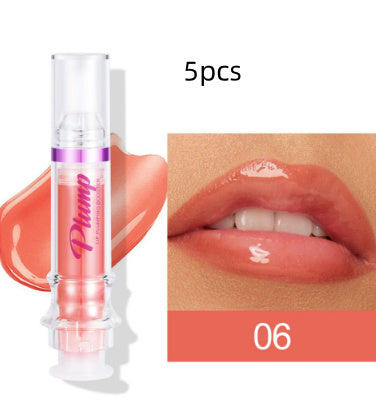 New Tube Rich Lip Color - Slightly Spicy Lip Honey Lip Glass Mirror Face Lip Mirror Liquid Lipstick
