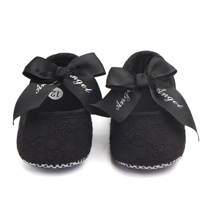 Cute Lace Bow Princess Shoes