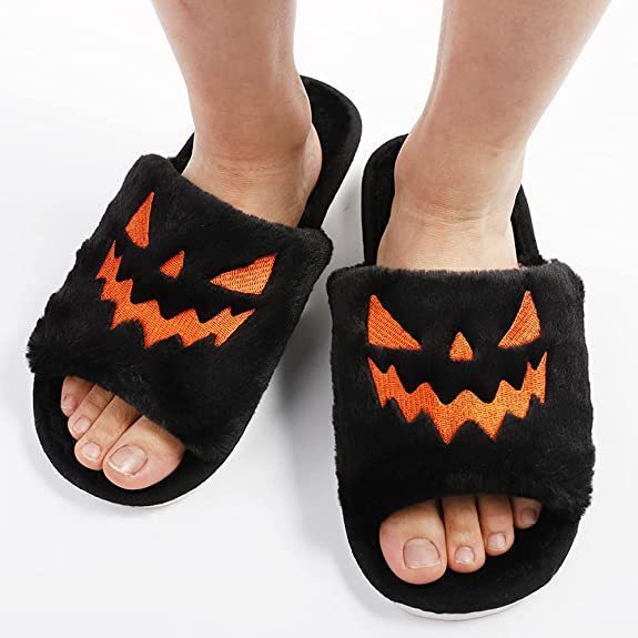 Halloween Shoes - Winter Cute Warm Home Slippers Women
