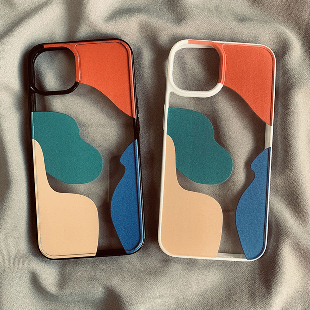Color Block Contrast Color Geometry Mobile Phone Cases