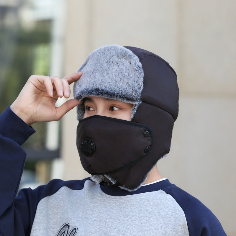 Ushanka Men's Windproof Earflaps - Warm Hat Outdoor