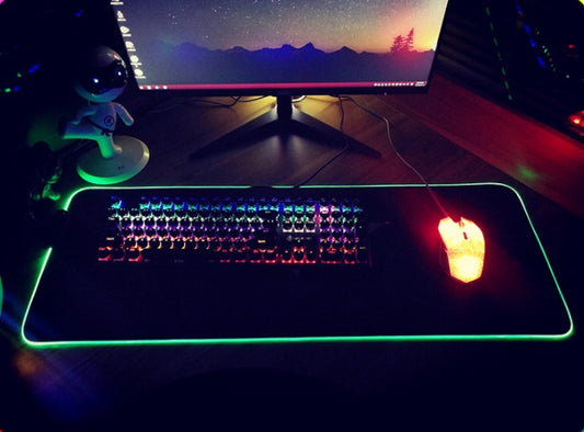 RGB Mouse Pad - Luminous Mouse Pad, Led Mouse Pad