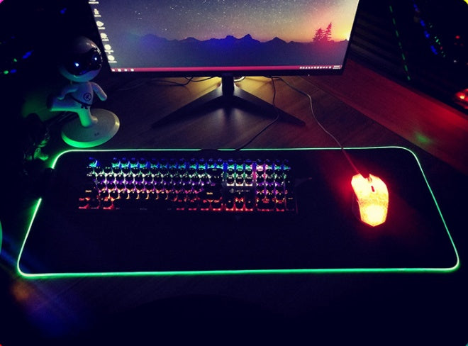 RGB Mouse Pad - Luminous Mouse Pad, Led Mouse Pad