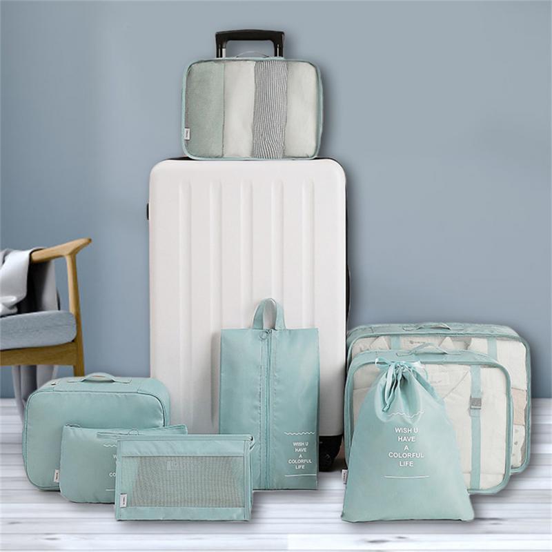 8-piece Set Luggage Divider Bag—Travel Storage