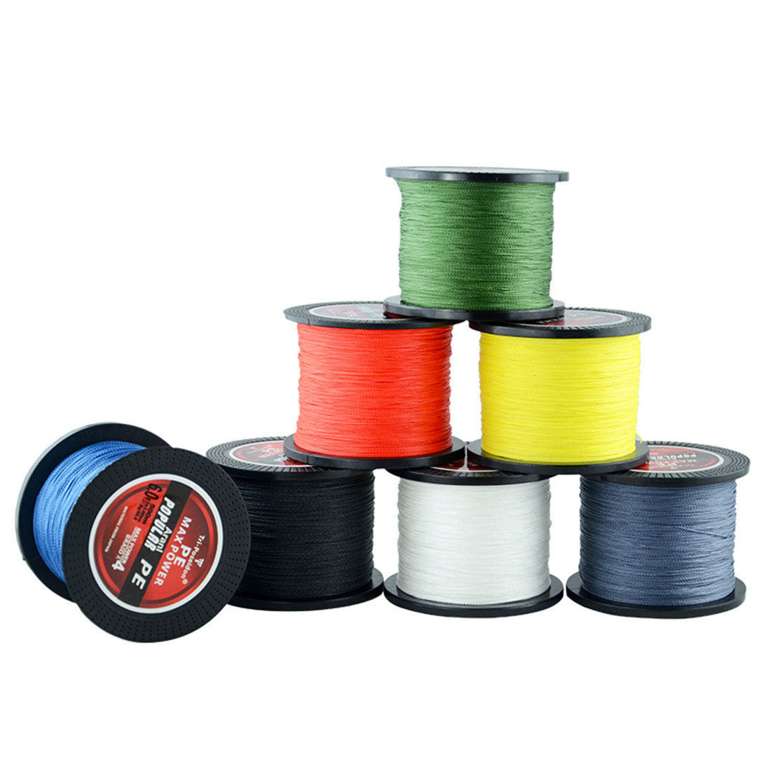 4Braided Fishing Strong Pull Horse Main Line 300M