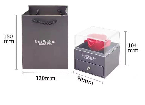 100 Languages "I Love You" Projection Necklace โ Heart-Shaped Rose Gold Pendant