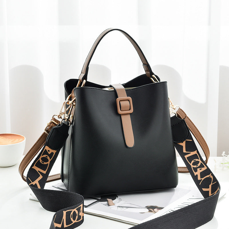 Bucket Bag - Korean Fashion Style Shoulder Bag, Cross-border Female Bag