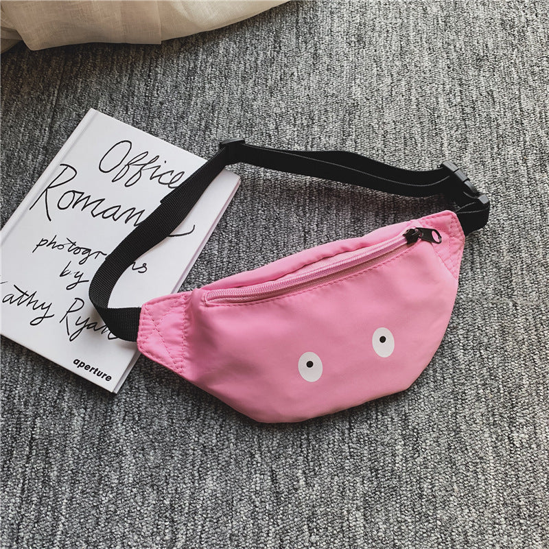 Children's Single-shoulder Waist Bag -  Funny Pattern