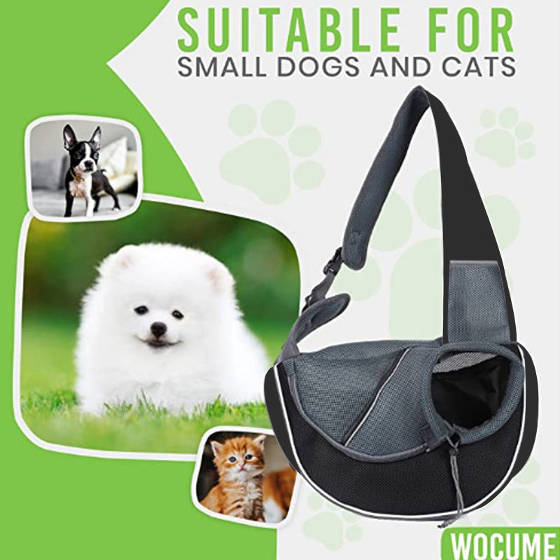 Pets Carrier Outdoor Bag - Portable Crossbody Bag For Dogs Cats Pet Products