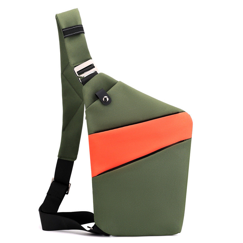 Canvas Chest Bags For Men And Women - Across One Shoulder