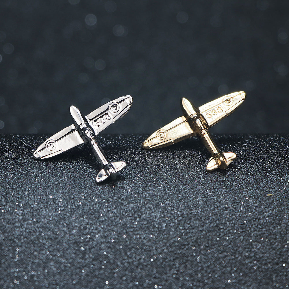 European And American Trendy Suit Aircraft Brooch -  Sweater Accessories Small  Alloy Corsage