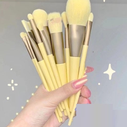 13Pcs Makeup Brush Set Make Up Concealer Brush Blush Powder Brush Eye Shadow Highlighter Foundation Brush Cosmetic Beauty Tools - JumoShop