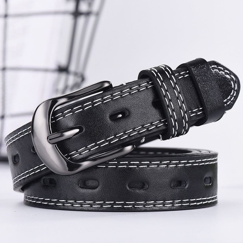 Two-line Men's And Women's Belts