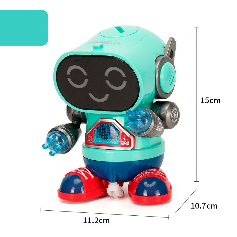 Electric Rock Robot - Music, Light, Automatic Walking, Swinging And Dancing Robot, Children's Toys