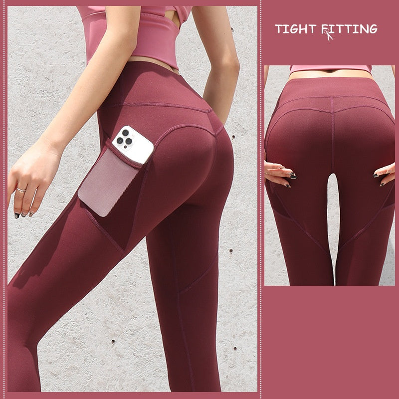 High-Waist Push-Up Seamless Gym Leggings with Pockets – Comfort Meets Performance Gym Sport Seamless Leggings With Pockets Push Up High Waist Pants Women Fitness Running Yoga Pants Gym Sport Seamless Leggings - JumoShop